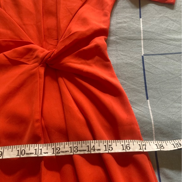 twisted knot ,split front midi dress NWT - Picture 7 of 13